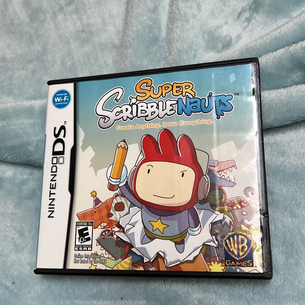 Super ScribbleNauts Nintendo DS CASE ONLY